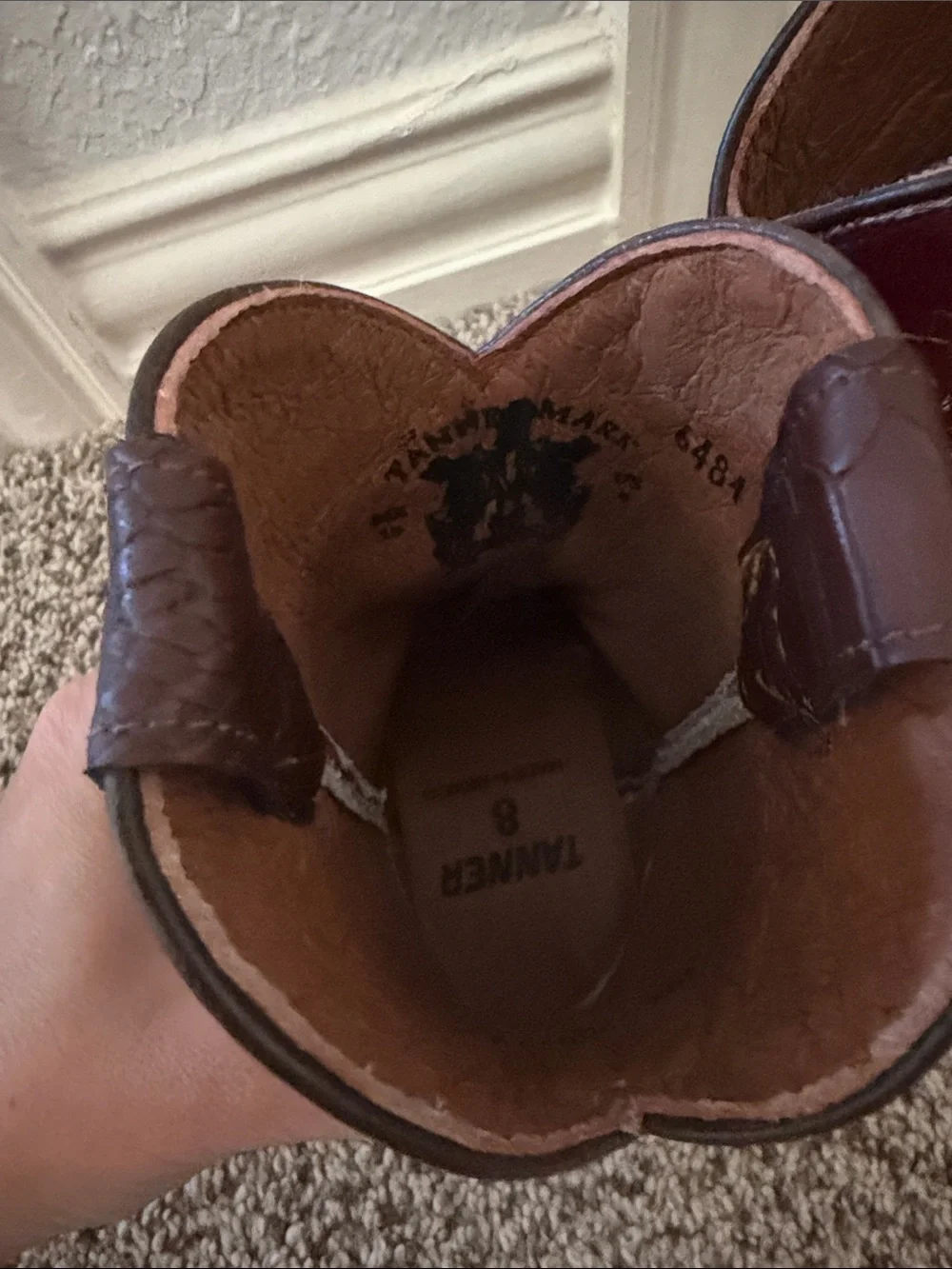 Toddler Western genuine material Boots